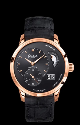 PanoMatic Lunar Red Gold / Black / Alligator / Folding