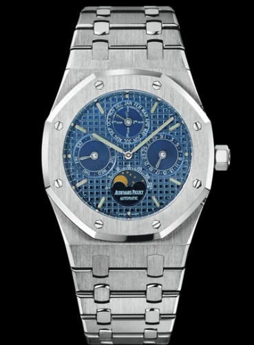 Royal Oak Perpetual Calendar Stainless Steel / Blue