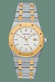 Royal Oak 15000 Date Stainless Steel / Yellow Gold / White