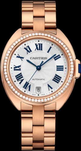 Clé de Cartier 35 Pink Gold / Diamonds/ Bracelet