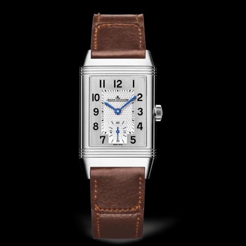 Reverso Classic Medium Monoface Small Seconds Stainless Steel / Silver / Fagliano