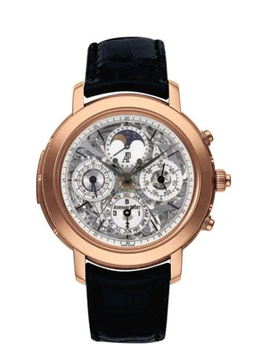 Jules Audemars Grande Complication Pink Gold / Openworked