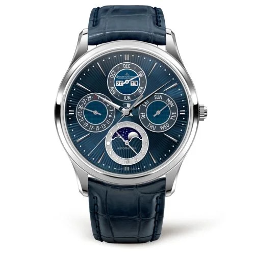 Master Ultra Thin Perpetual White Gold / Blue Enamel
