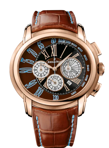 Millenary Chronograph Pink Gold / Brown