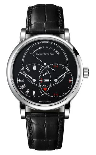 Richard Lange Jumping Seconds White Gold / Black