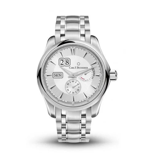 Manero PowerReserve Stainless Steel / Silver / Bracelet