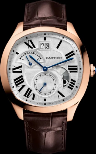 Drive de Cartier Second Time Zone Day / Night Pink Gold / Silver