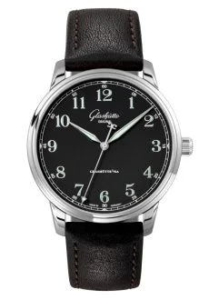 Senator Excellence Stainless Steel / Black / Calf - Folding