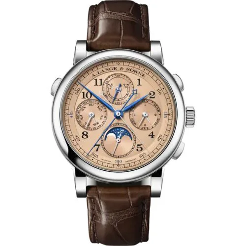 1815 Rattrapante Perpetual Calendar Platinum / Salmon