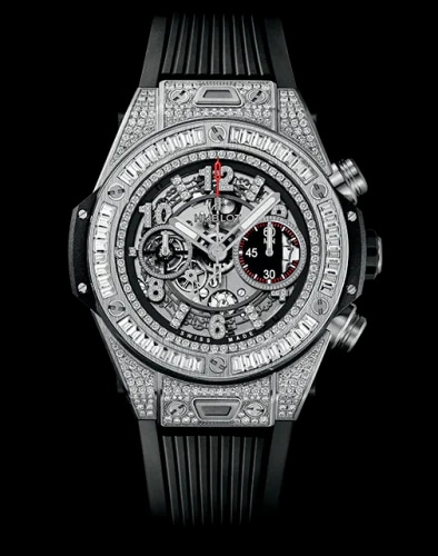 Big Bang Unico 45 Titanium / Jewellery / Black