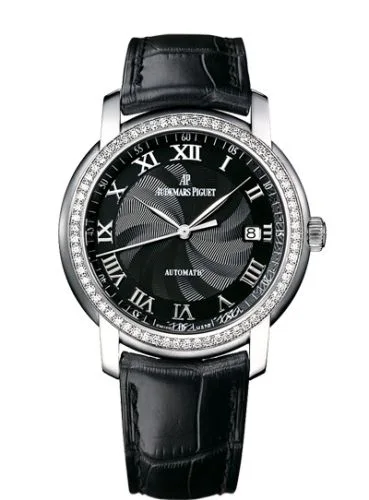 Jules Audemars Selfwinding White Gold / Diamond / Black