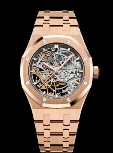 Royal Oak 37 Double Balance Wheel Openworked Pink Gold