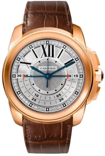 Calibre de Cartier Central Chronograph Pink Gold  / Silver