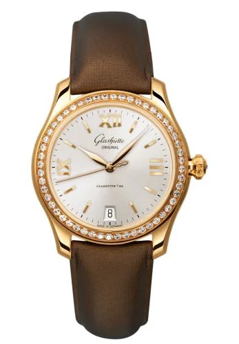 Lady Serenade Rose Gold / Diamond / Silver / Calf - Pin