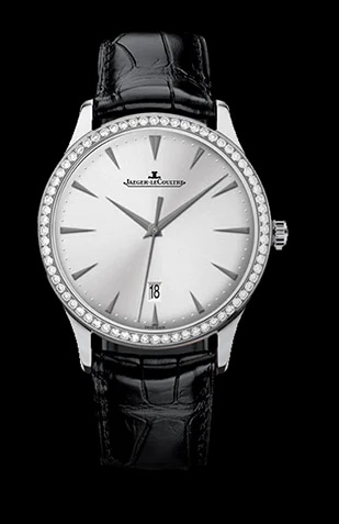 Master Ultra Thin Date White Gold Diamond