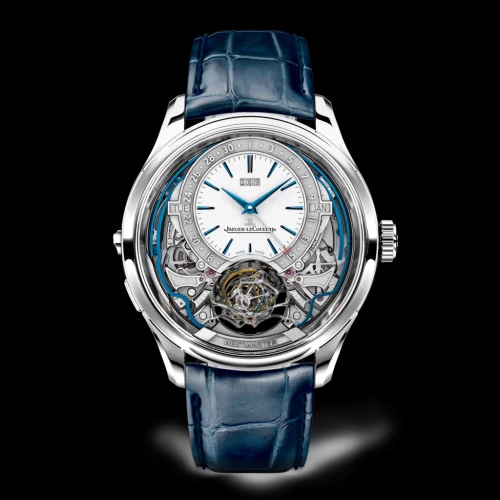 Master Grande Tradition Gyrotourbillon Westminster Perpetual White Gold / Silver