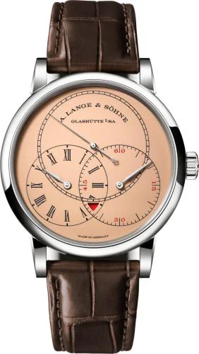 Richard Lange Jumping Seconds White Gold / Pink
