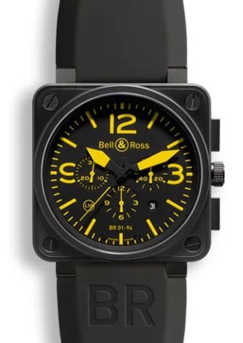BR 01 94 Yellow Chronograph