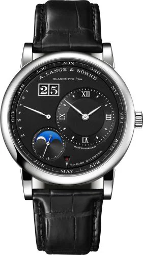 Lange 1 Perpetual Calendar Platinum / Black