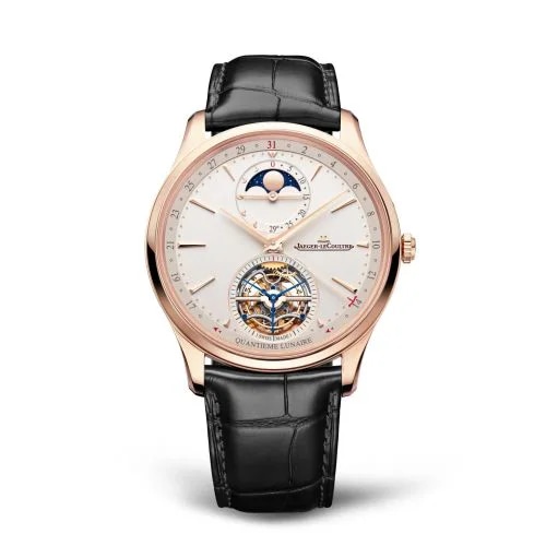 Master Ultra Thin Tourbillon Moon Pink Gold / Eggshell / Alligator