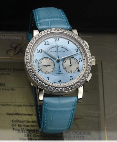 1815 Chronograph Diamond / MOP blue