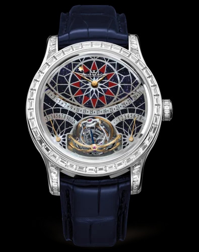 Master Gyrotourbillon 1 Platinum / Baguette / Aventurine