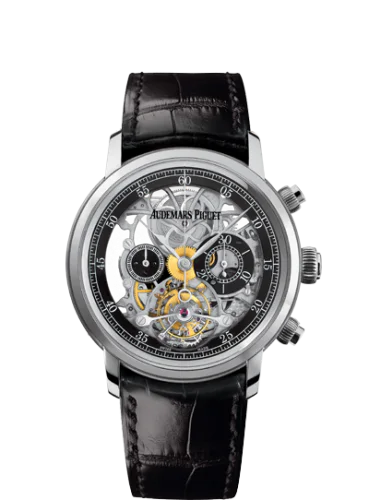 Jules Audemars 26346 Tourbillon Chronograph Openworked White Gold Boutique