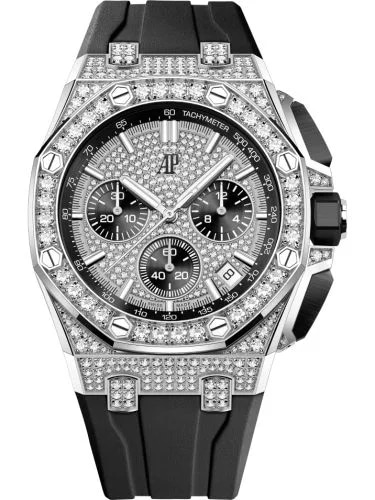Royal Oak Offshore 43 White Gold - Diamond / Diamond