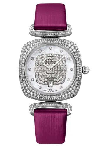 Pavonina Date White Gold / Diamond / MOP - Diamond / Satin