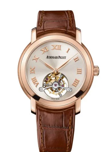 Jules Audemars Tourbillon Pink Gold / Silver