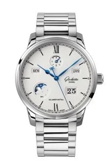 Senator Excellence Perpetual Calendar Stainless Steel / Silver / Bracelet
