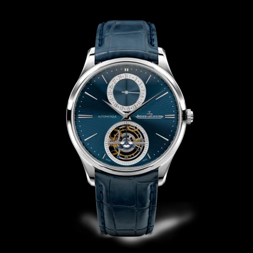 Master Ultra Thin Tourbillon White Gold / Blue Enamel