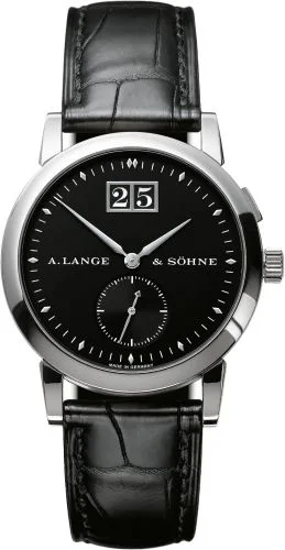 Saxonia Big Date Platinum / Black
