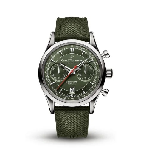 Manero Flyback Stainless Steel / Green