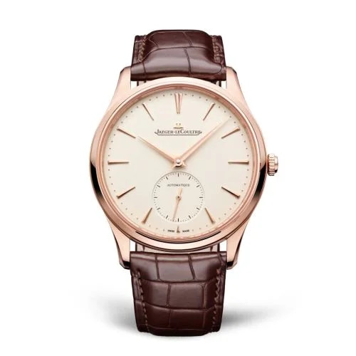Master Ultra Thin Small Seconds Pink Gold / Eggshell / Alligator