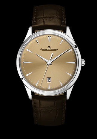 Master Ultra Thin Date Stainless Steel / Champagne