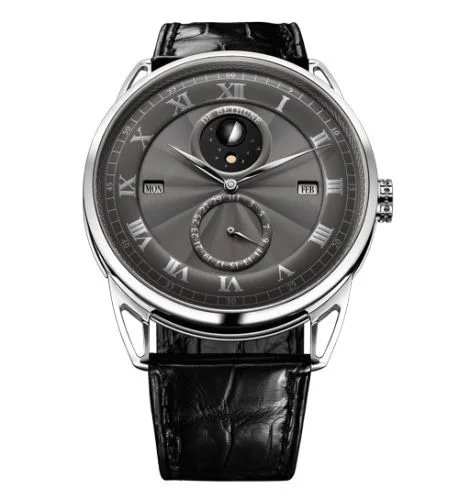 DB25 Perpetual Calendar White Gold / Anthracite
