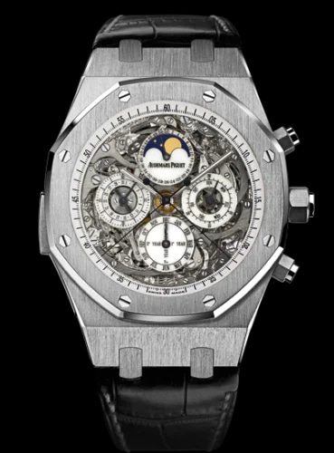 Royal Oak Grande Complication Openworked Titanium / Strap