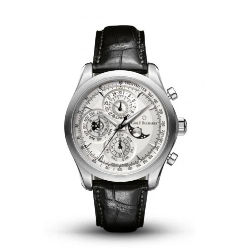 Manero Chronoperpetual Stainless Steel / Silver