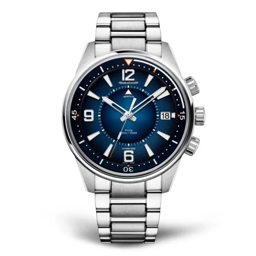 Polaris Mariner Memovox Stainless Steel / Blue / Bracelet