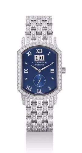 Grande Arkade White Gold - Diamond / Blue / Bracelet