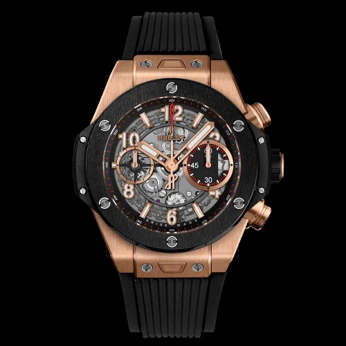 Big Bang Unico 42 King Gold / Ceramic / Black