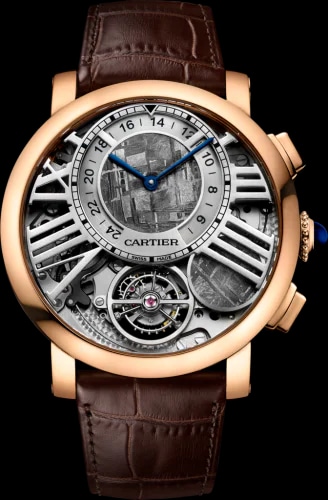 Rotonde de Cartier Earth and Moon Pink Gold