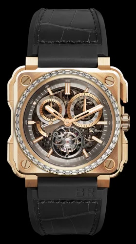 BR-X1 Tourbillon Chronograph Rose Gold Diamonds
