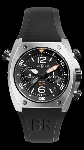 BR 02 94 Chronograph Steel