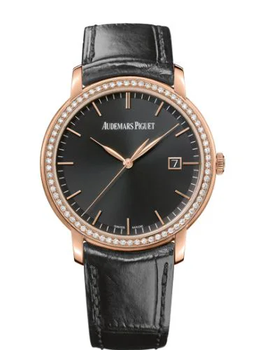 Jules Audemars Selfwinding Pink Gold / Diamond / Black
