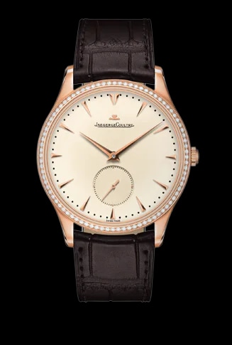 Master Ultra Thin Small Second Pink Gold Diamond 40