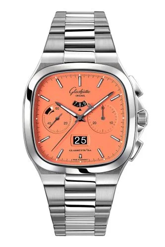 Seventies Chronograph Panorama Date Vibing Orange / Bracelet
