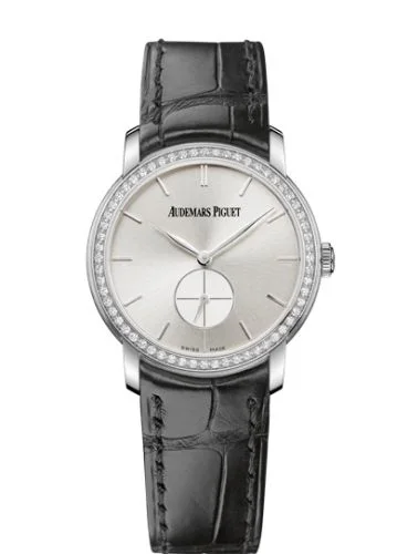 Jules Audemars Small Seconds White Gold / Diamond / Silver