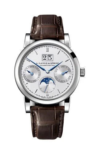 Saxonia Annual Calendar White Gold / Silver